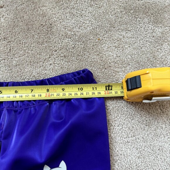 HIRO GATO Sharkskin PU Spandex M MEDIUM Leggings Purple BRAND NEW LIMITED L@@K! - Picture 11 of 13